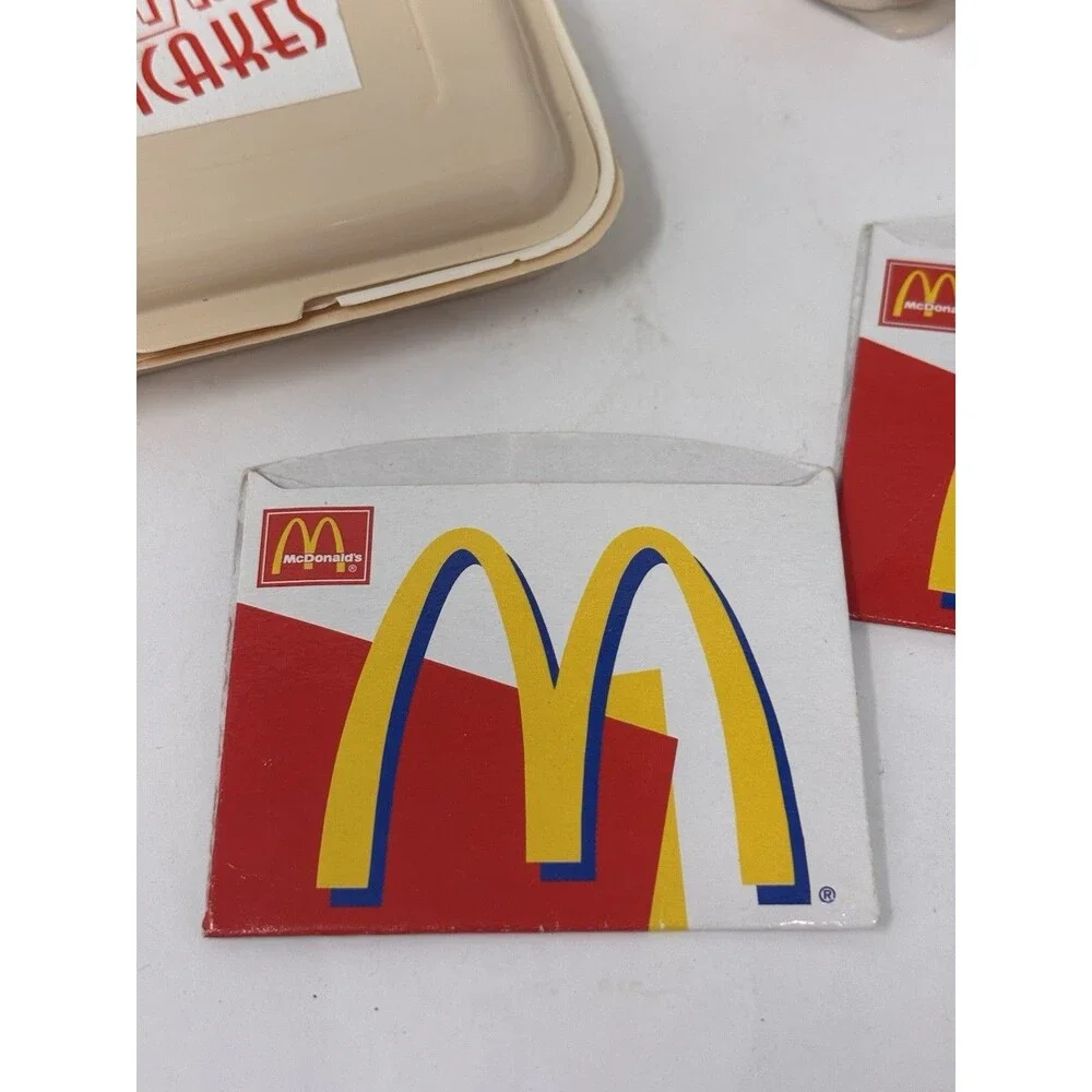 Vintage Fisher Price McDonalds Play Food Lot Hotcakes Sundae Fries Mixed Pieces